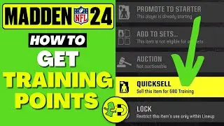 Madden 24 How to Get Training Points