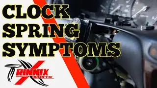 symptoms of a bad clock spring