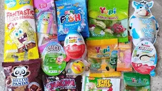 Eskrim Marshmello Yupi Biskuit Kinder Joy Permen Karet 