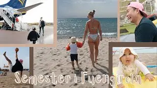 Vi semestrar i Fuengirola i oktober 🌞  flyga med 2 barn,  besöker vackra Mijas, äter GOTT