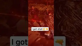 I got shot💥🔫 in a samurai game. #ghostofyotei #gaming #samurai #foryou #funny #shorts #gamer #ps5