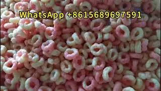 Bi-color Corn Puff Twin Screw Extruder Two-color Corn Snack Process Line Mini Corn Extruder Machines