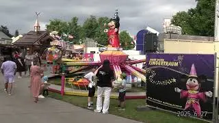 K&ouml;nigsbrunner Gautsch 2025 -- Volksfeststimmung auf dem Festplatz