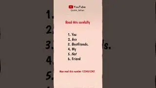 Read this carefully | instagram trendingreels | #shorts #youtubeshorts #bestfriend #trending