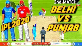 #2 DC vs KXIP - Delhi Capitals vs Kings xi Punjab IPL 2020 T20 Highlights In Real Cricket&trade; 20