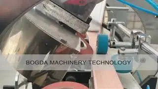 Plastic Profile Hot Stamping Machine with Embossing
