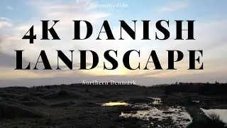 4K Danish Landscape Captured By Drone l Cinematic Nature