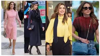 The Timeless Beauty of Queen 👑 Rania | Fashion & Grace💖❤️..