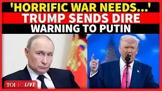 Trump LIVE: 'Stepping Into...': US President's MAJOR Ukraine Declaration In New Warning To Putin