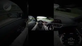 ☠️BMW M3 G80 . Speed test on German autobahn #viralvideo #carvideo