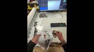 We Made Custom Car Show Stickers FAST (Design to Clear Coat)
