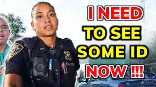 WATCH: Rookie Female Cop Gets OWNED for Violating Rights #3d |Id Refusal |1st Amendment Audit |