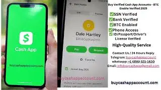 Buy Verified Cash App Accounts - 100% Safe & BTC Enabled 2025