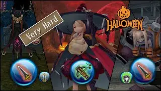 Solo Vs Sibylares, Eripmav & Bemoz (Halloween Event) - Toram Online
