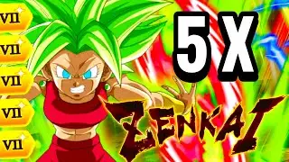 The New LF SSJ2 Kefla 5 X Zenkai Buffed Does The MOST DAMAGE! DB Legends