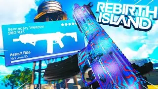 this MINI M13 CLASS is AMAZING on REBIRTH ISLAND🔥! (Cold War Warzone)