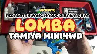 ALAT YANG DIBAWA SAAT LOMBA SACB DI JORDAN TOYS