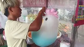 Membuat arum manis berbentuk anak ayam