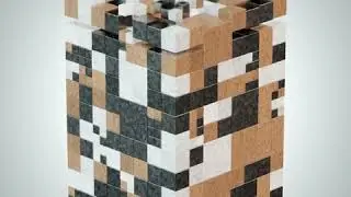 Cubes falling loop
