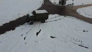 Unimog 404 vlog 07: Snow day.