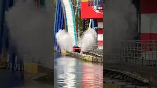 Stormforce 10 Drayton Manors #themepark #amusementpark #draytonmanor #water #ride #thrill #shorts