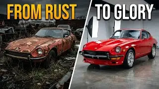 ASMR Car Restoration | 1972 Datsun 240Z Full Rust to Glory #asmr