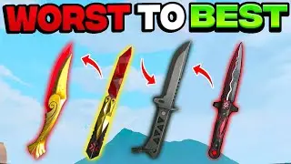 *NEW* Ranking Every VALORANT KNIFE From Worst to Best (Melee)