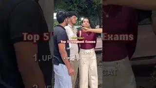 Top 5  Toughest Exams in India