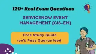 (Free PDF) ServiceNow Event Management (CIS-EM) Exam Practice & Study Guide 2026
