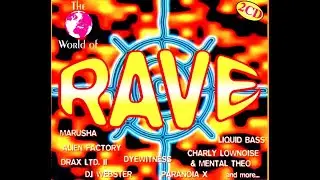 THE WORLD OF RAVE [FULL ALBUM 118:49 MIN] 1996 HD HQ HIGH QUALITY CD1 + CD2 + TRACKLIST
