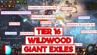 TIER 16 WILDWOOD/NAMELESS RITUAL FISHING AND TITANIC GIANT EXILES FARMING - POE 3.26 MERCENARIES