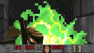 Doom 1993  play-through - E2M1 - Deimos Anomaly