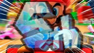 John descobrindo a magia do Mario Kart