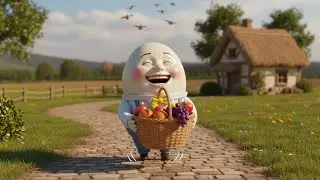 Humpty Dumpty&rsquo;s Market Day 🛒🎶 | Nursery Rhymes & Kids Songs | Preschool Learning | 3D Animation