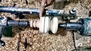 New Woodturning Art On Lathe Machine|Amazing Woodworking Projects On Wood|Безумие по дереву