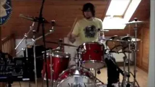 Dream Theater - Instrumedley Drumcover Part 1