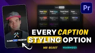 Every Style Option For Animated Captions | One Click Mr Beast & Hormozi Captions | Brevidy Premiere