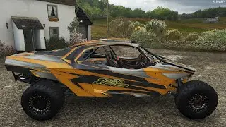 Forza Horizon 4 - 2018 Funco Motorsports F9 - Car Show Speed Jump Crash Test . 1440p 60fps.