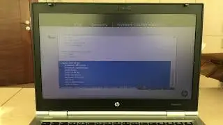 HP Elitebook 8470p Bios Boot