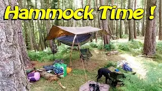 Wild Camping | Overmont Hammock | Dutch Army M90 Sleeping Bag | Polish Army Sleeping Mat