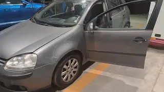 VW Golf 5 - Door window, mirror and locking not working, fixing door wiring boot