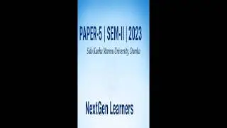 SKMU DUMKA M.Sc PHYSICS SEM-II  PAPER-5 PYQ-2023
