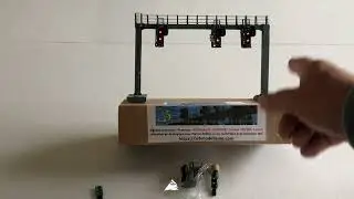 Le Portique HO avec nacelles Leb Modélisme