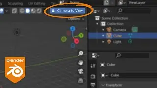 Blender Add-On: Easy Camera To View