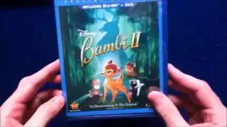 Unboxing Bambi II Blu-Ray/DVD