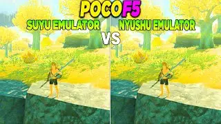 Poco F5 Suyu Emulator Vs Nyushu Emulator 9 Game Test