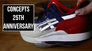Concepts x Asics 25th Anniversary Gel Lyte 3 On Feet!