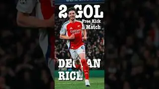 DECLAN RICE ukir sejarah baru di Liga Champions #arsenal #realmadrid #championsleague
