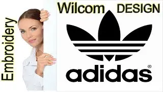wilcom e2 How to make adidas logo 2019