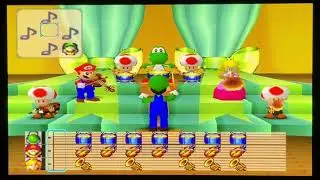 Mario Party 1 - Mini Game Battle (4 Players, Mario vs. Peach vs. Yoshi vs. Luigi)
